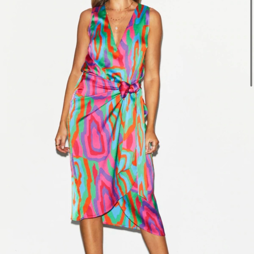 Sleeveless Reeva Vienna Midi Dress